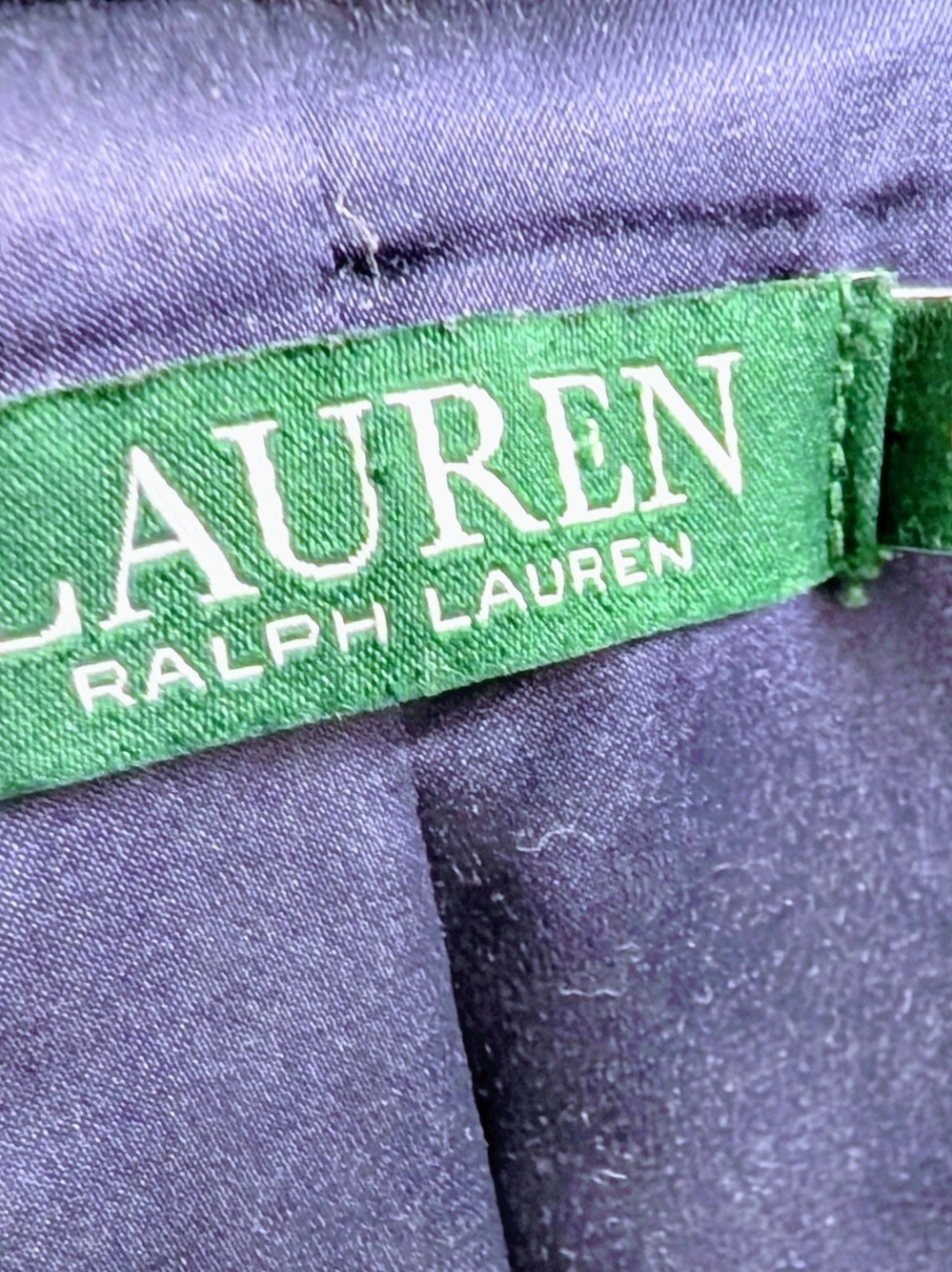 Ralph Lauren Black Velvet Tailored Blazer - Picture 3 of 3